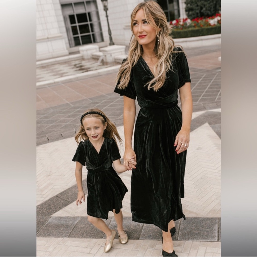 Ivy City Co Aria Velvet Dress